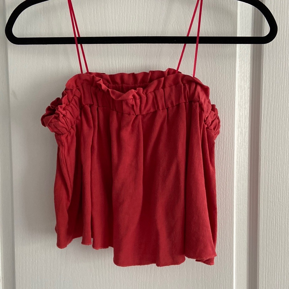 Strapless Crop top